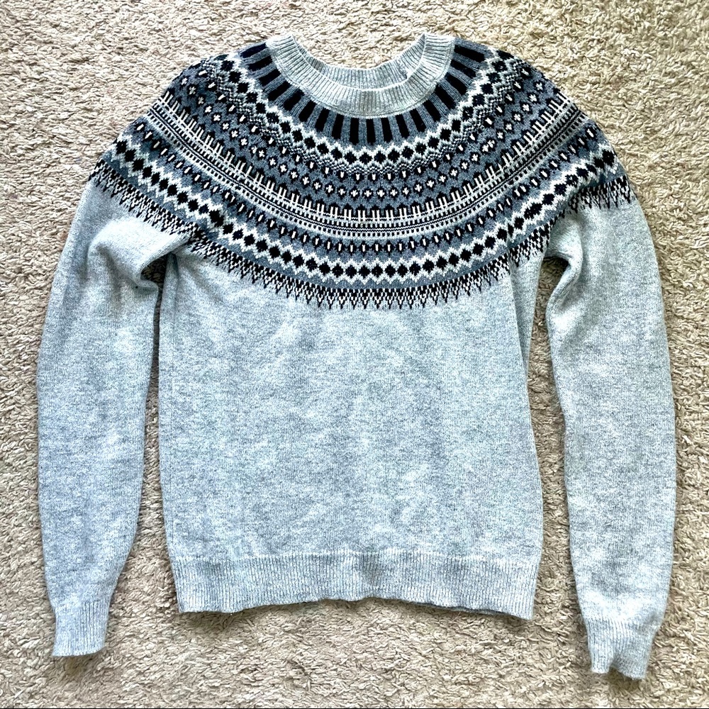 H&M Fair Isle Sweater